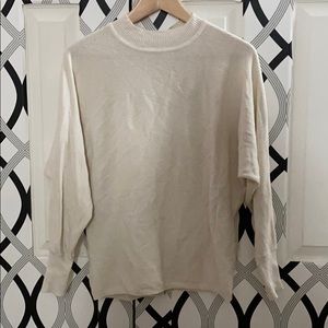 Creamy-White Basics Sweater